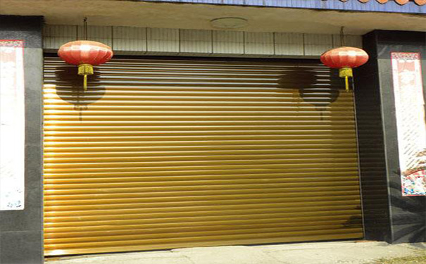 金色鋁合金卷簾門 金色鋁合金卷簾門