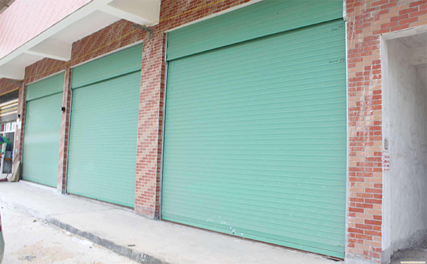 卷閘門施工圖片 卷閘門施工圖片
